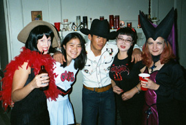 At a Halloween Party 2002